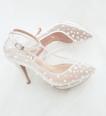 Beautiful Pearl Wedding Shoes & 7 Tips On How To Pick The Perfect Pair  - Pearls Only Canada :: Pearls Only Canada | Save up to 80% with Pearls  Only Canada
